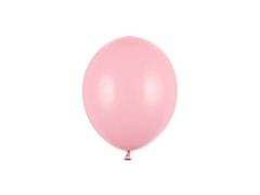 PartyDeco Balóny pastelové baby pink 12cm 100ks