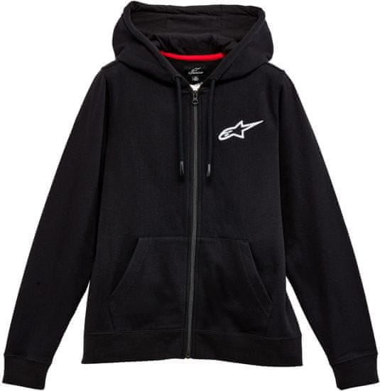 Alpinestars mikina AGELESS CHEST Zip dámska černo-biela