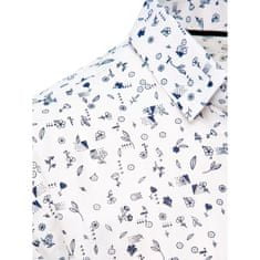 Dstreet Pánska košeľa LEVAN biela dx2435 L