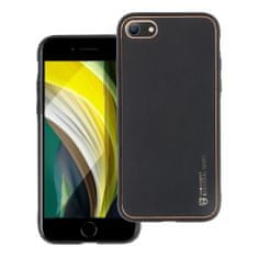 FORCELL Obal / kryt pre Apple iPhone 7 / 8 / SE 2020 čierne - Forcell LEATHER