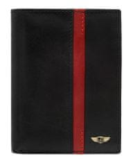 Peterson Pánska peňaženka Lu čierno-červená Universal