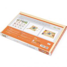 Viga Toys Drevená loptová hra Chytaj a porovnávaj Montessori puzzle