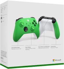 Microsoft Xbox saries Bezdrátový ovládač, Xbox Green (QAU-00091)