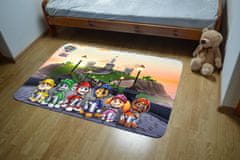 Nickelodeon Ultramäkký koberec, Paw Patrol, Šteniatka v akcii, 100x150cm