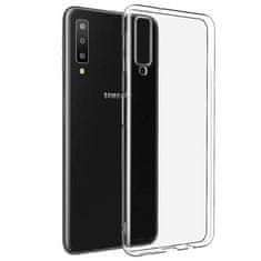 IZMAEL Priesvitné ochranné puzdro pre Samsung Galaxy A7 2018 - Transparentná KP23961