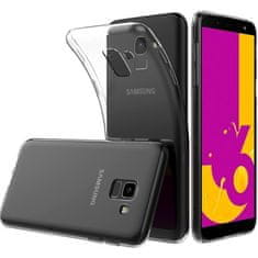 IZMAEL Priesvitné ochranné puzdro pre Samsung Galaxy J6 2018 - Transparentná KP23655