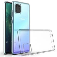 IZMAEL Priesvitné ochranné puzdro pre Samsung Galaxy Note 10 Lite/Galaxy M60s/Galaxy A81 - Transparentná KP23657