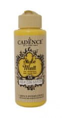 Cadence Matná akrylová farba Style Matt - slnečnica / 120 ml