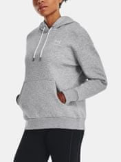 Under Armour Mikina Essential Fleece Hoodie-GRY SM