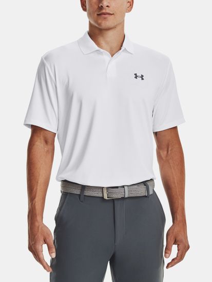 Under Armour Tričko UA Performance 3.0 Polo -WHT