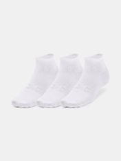 Under Armour Ponožky UA Essential 3pk Qtr Yth-WHT XS