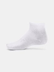 Under Armour Ponožky UA Essential 3pk Qtr Yth-WHT XS