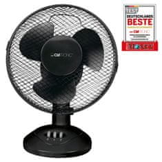 Clatronic VL 3601 BK stolový ventilátor 23cm, čierny