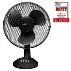 Clatronic VL 3602 BK stolový ventilátor čierny