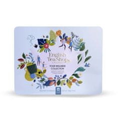 English Tea Shop Darčeková sada Your wellness modrá BIO v plechovej kazete 36 sáčkov