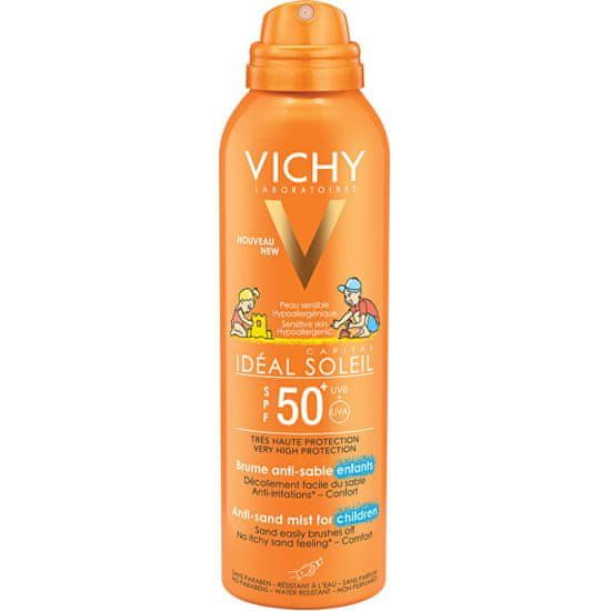 Vichy Opaľovacie hmla pre deti SPF50 Ideal Soleil (Anti-Sand Mist for Children) 200 ml