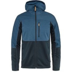 Abisko Trail Fleece M, indigo blue-dark navy, s