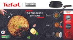 Tefal sada riadu Ingenio Black Stone 7 ks L3998702