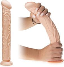 XSARA Žilnatý penis více než 34 cm penetrátor na přísavce dildo xxl – 74924538