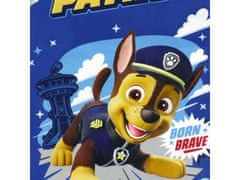 Paw Patrol Paw Patrol Chase Modrá taška na topánky, školská taška, taška na telocvik 