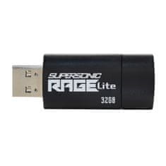 Patriot RAGE LITE/32GB/USB 3.2/USB-A/Čierna