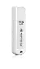 Transcend 32GB JetFlash 730, USB 3.0 flash disk, biely