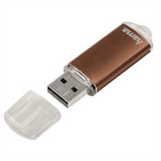 HAMA laeta FlashPen, USB 2.0, 32 GB, 66x, hnedá