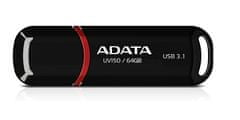 A-Data UV150/64GB/USB 3.1/USB-A/Čierna
