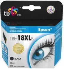 TB print Ink. kazeta TB kompat. s Epson T1811 Bk 100% New