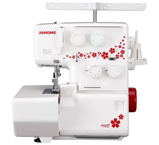 Janome Overlock JANOME 990D + 4 pätky ZADARMO!