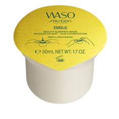 Shiseido Náhradná náplň do nočnej pleťovej hydratačnej masky Waso Yuzu-C ( Beauty Sleeping Mask Refill) 50 ml