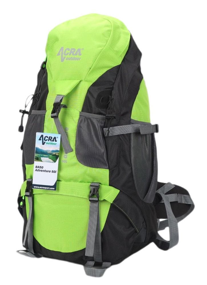 ACRAsport Batoh Adventure zelená 50 l