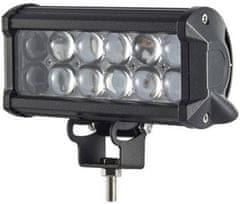 HADEX Pracovné svetlo LED rampa 7”, 10-30V/36W l=16,7cm, diaľkové so šošovkami