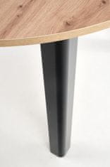 Halmar Rozkladací jedálenský stôl Rigo dub artisan/čierna