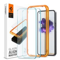 Spigen Ochranné Tvrdené Sklo Alm Glas.Tr Slim 2-Pack Nothing Phone 1 Clear