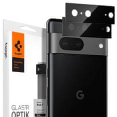 Spigen Ochranné Sklo Zadnej Kamery Optik.Tr Camera Protector 2-Pack Google Pixel 7 Black