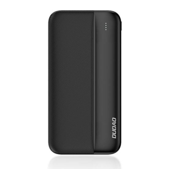 DUDAO K4S+ Power Bank 20000mAh 2x USB 10W, čierny