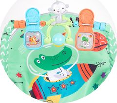 Chipolino Dojčenské ležadlo vibrujúce 2v1 Baby Spa Green