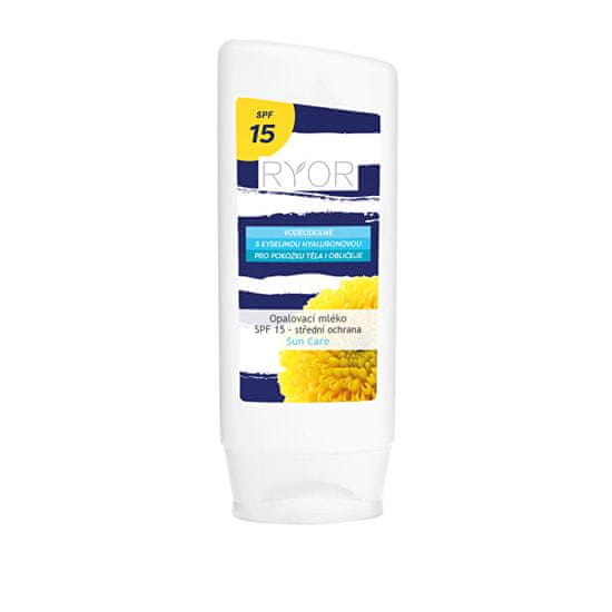 RYOR Opaľovacie mlieko SPF 15 200 ml